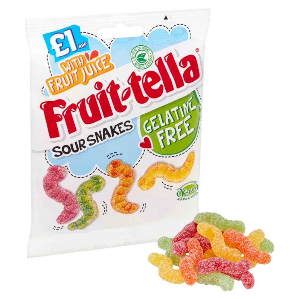 Fruittella Sour Snakes 100g
