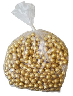 Kinnerton Gold Foiled Chocolate Balls Bag 3kg