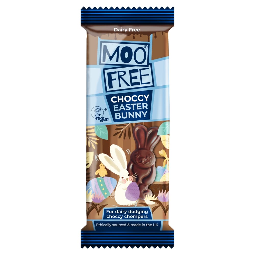 Moo Free Easter Bunny Choccy 32g