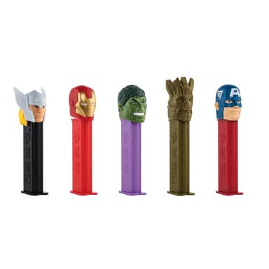 Pez Marvel Avengers 1+2 - 12 x 17g Packs
