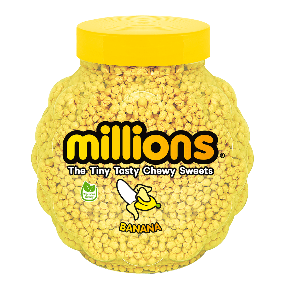 Millions Banana Flavour Jar 2.27kg