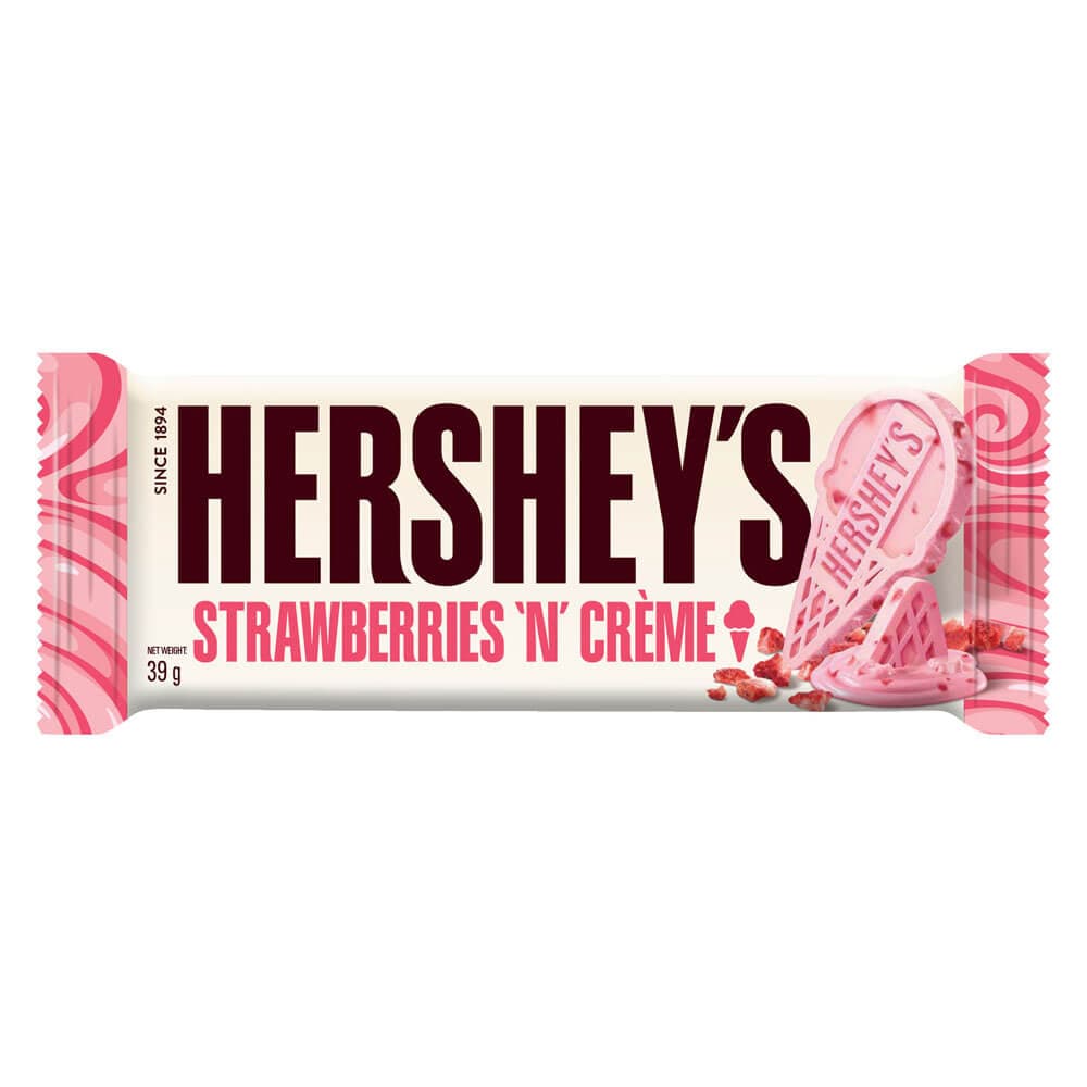 Hershey’s Strawberries ‘N’ Cream Bar 39g