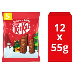 Kit Kat Santa Milk Chocolate Bag 55g