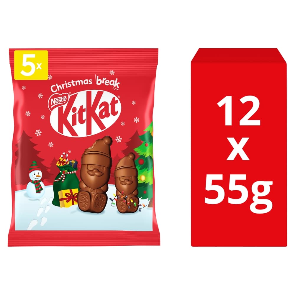 Kit Kat Santa Milk Chocolate Bag 55g