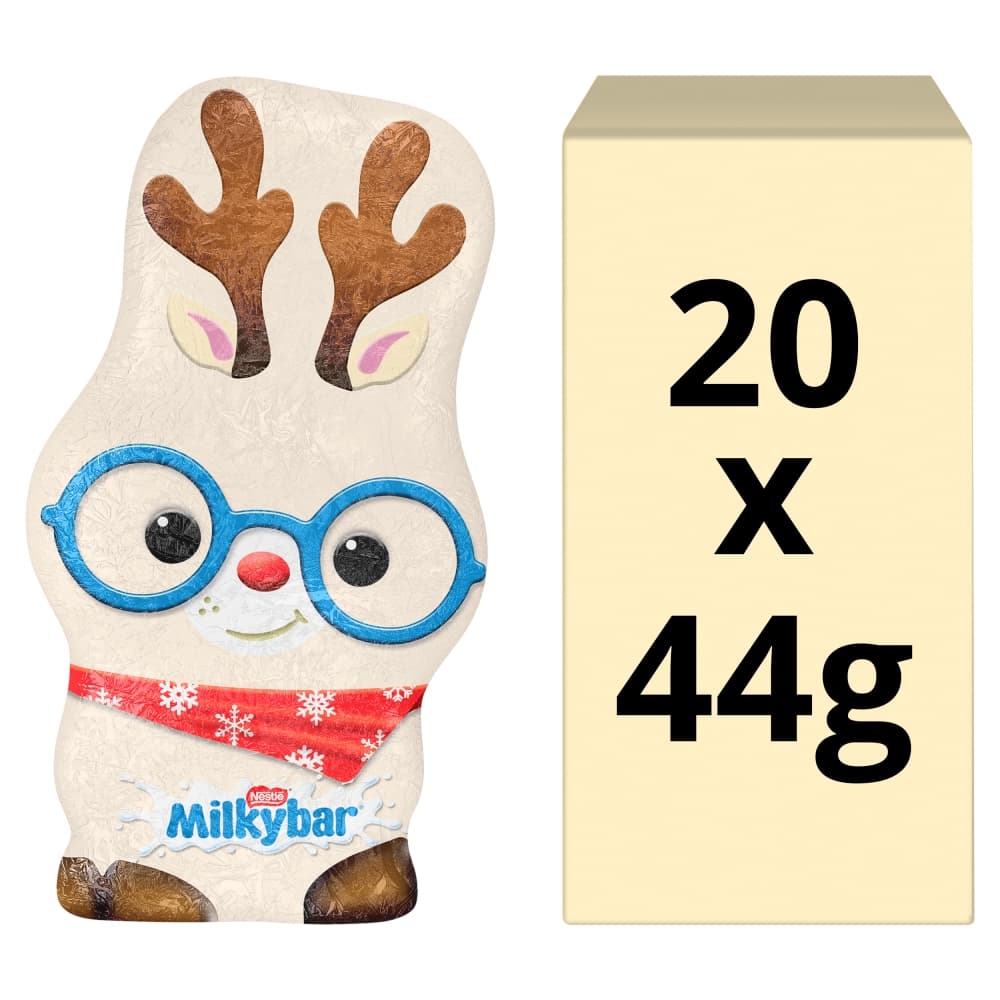 Milkybar Reindeer White Chocolate Christmas Figure 44g