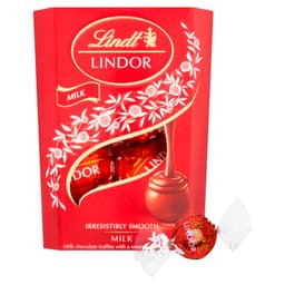 Lindt Lindor Milk Chocolate Truffles Box 37g