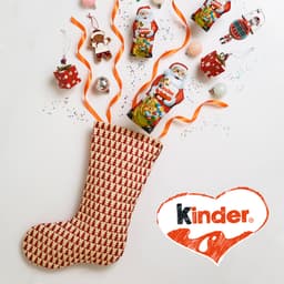 Kinder Chocolate Hollow Santa Figure 55g