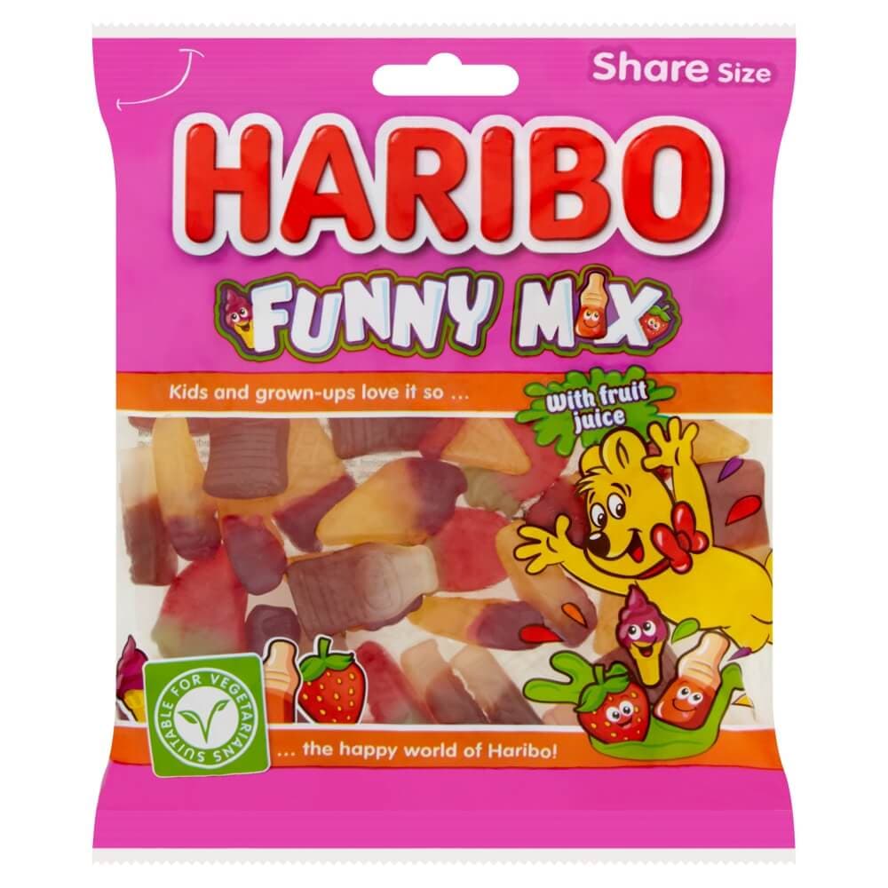 Haribo Funny Mix Bag 160g