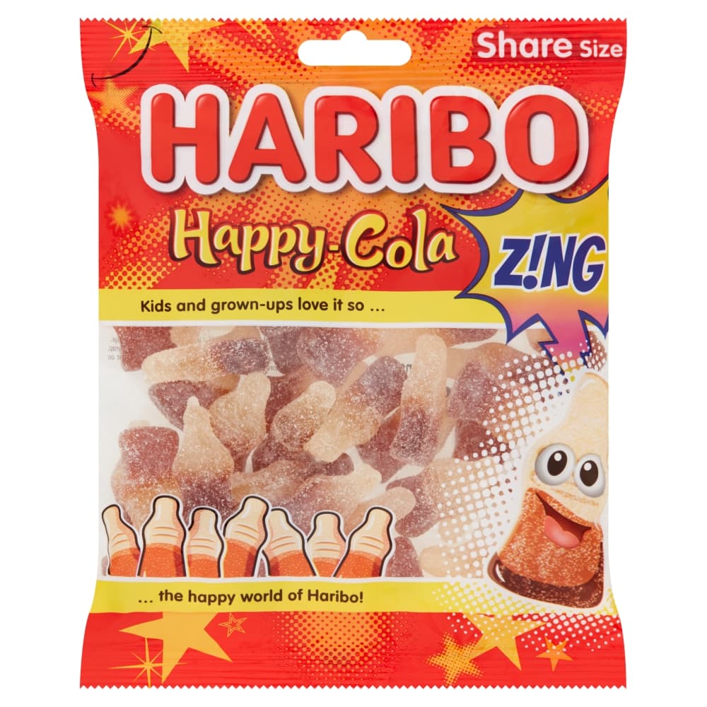 Haribo Happy Cola Z!NG Bag 160g