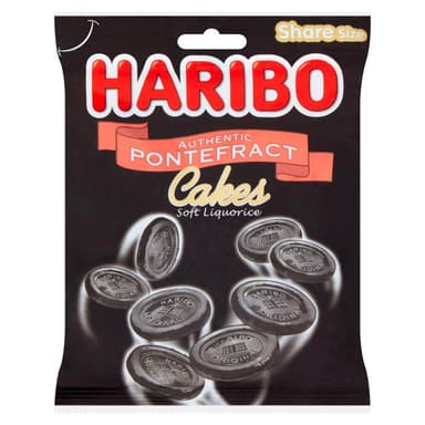 Haribo Pontefract Cakes - 12 x 160g Share Bags