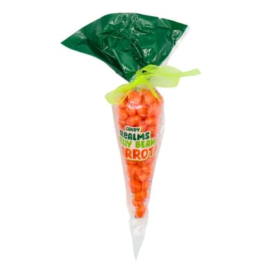 Candy Realms Jelly Bean Carrots - 24 x 96g Cones