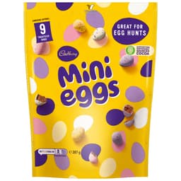 Cadbury Mini Eggs Chocolate Multipack Pouch 287g