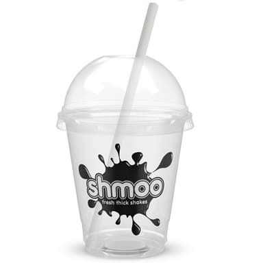 Shmoo Milkshake 13oz Cups, Lids & Straws
