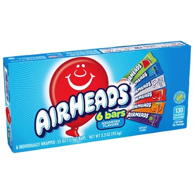 Airheads 6 Bars - 12 x 94g Theatre Boxes