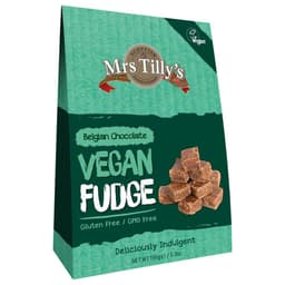 Mrs Tilly’s Belgian Chocolate Vegan Fudge Gift Box 150g