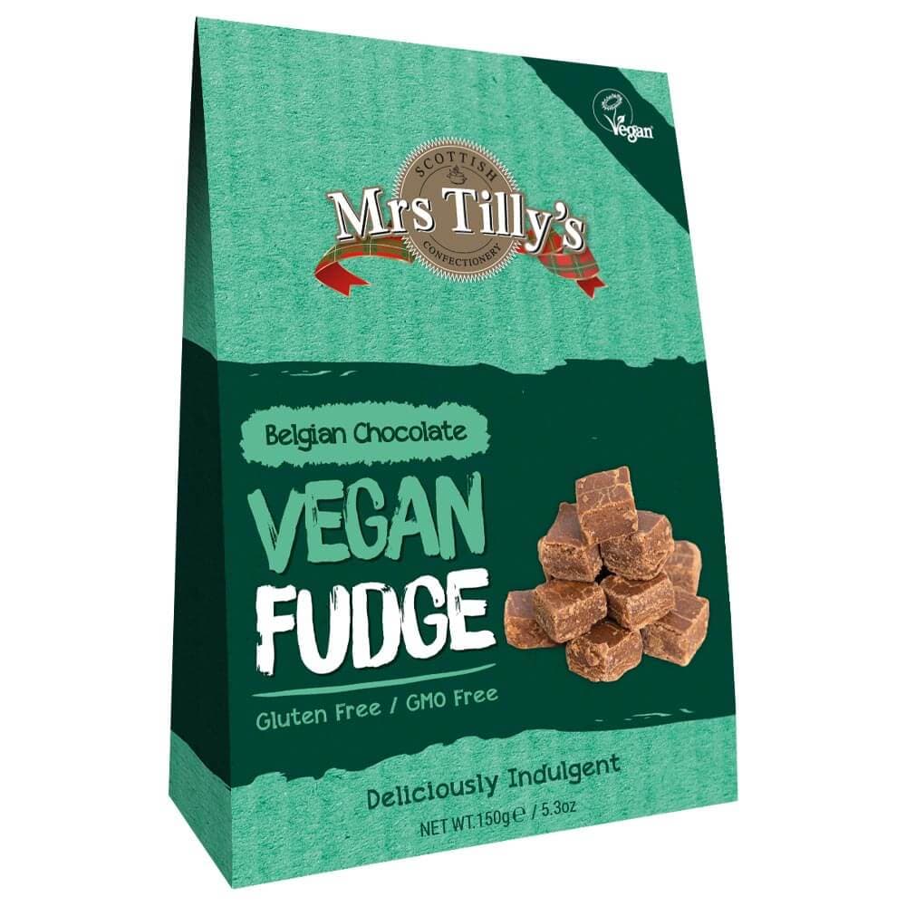 Mrs Tilly’s Belgian Chocolate Vegan Fudge Gift Box 150g