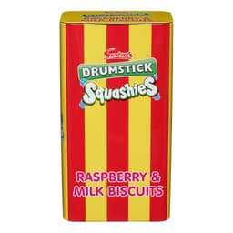 Swizzels Squashies Raspberry & Milk Biscuit Gift Tin 130g