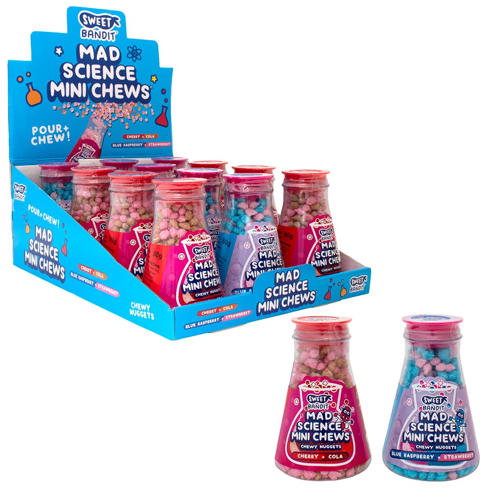 Sweet Bandit Mad Science Mini Chews 80g