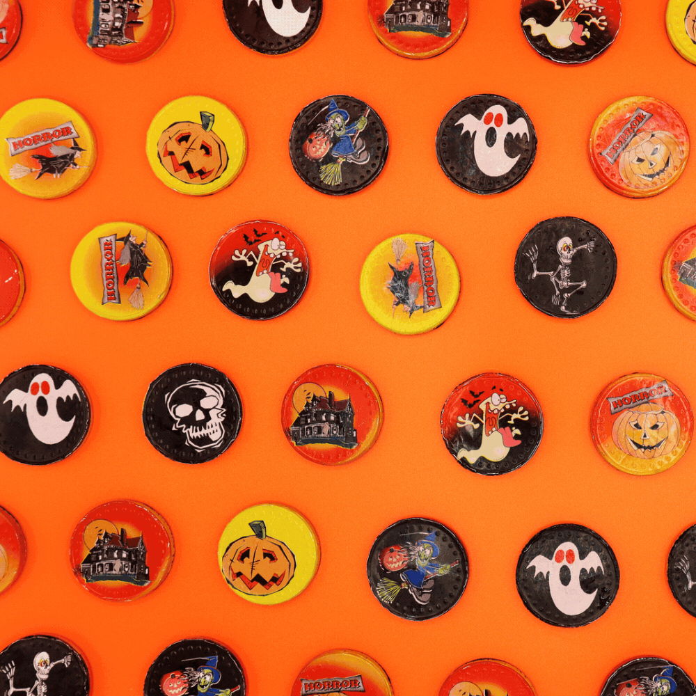 Halloween Milk Chocolate Coins - 1 x 1kg Bag