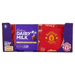 Cadbury Limited Edition Manchester United Dairy Milk Chocolate Bar 360g