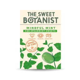 The Sweet Botanist Mindful Mint CBD Spearmint Sweets 30g