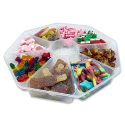 8 Section Nibbles Platter & Lid 30 x 30cm