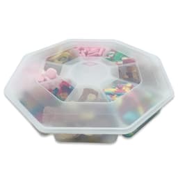 8 Section Nibbles Platter & Lid 30 x 30cm