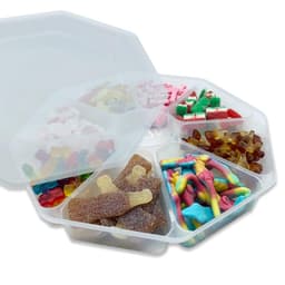 8 Section Nibbles Platter & Lid 30 x 30cm