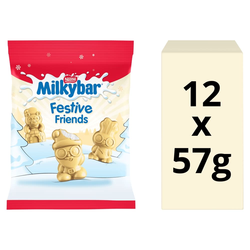 Milkybar Festive Friends White Chocolate Sharing Bag 57g