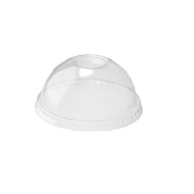Accessories 10 oz Clear Dome Lid with Hole