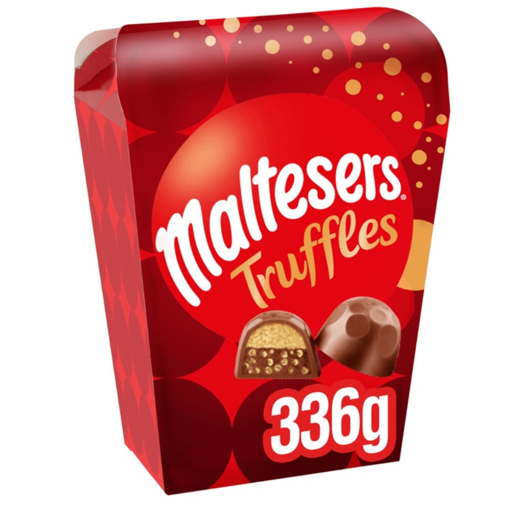 Maltesers Truffles Milk Chocolate Gift Box of Chocolates 336g
