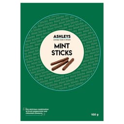 Ashleys Mint Sticks Box 110g