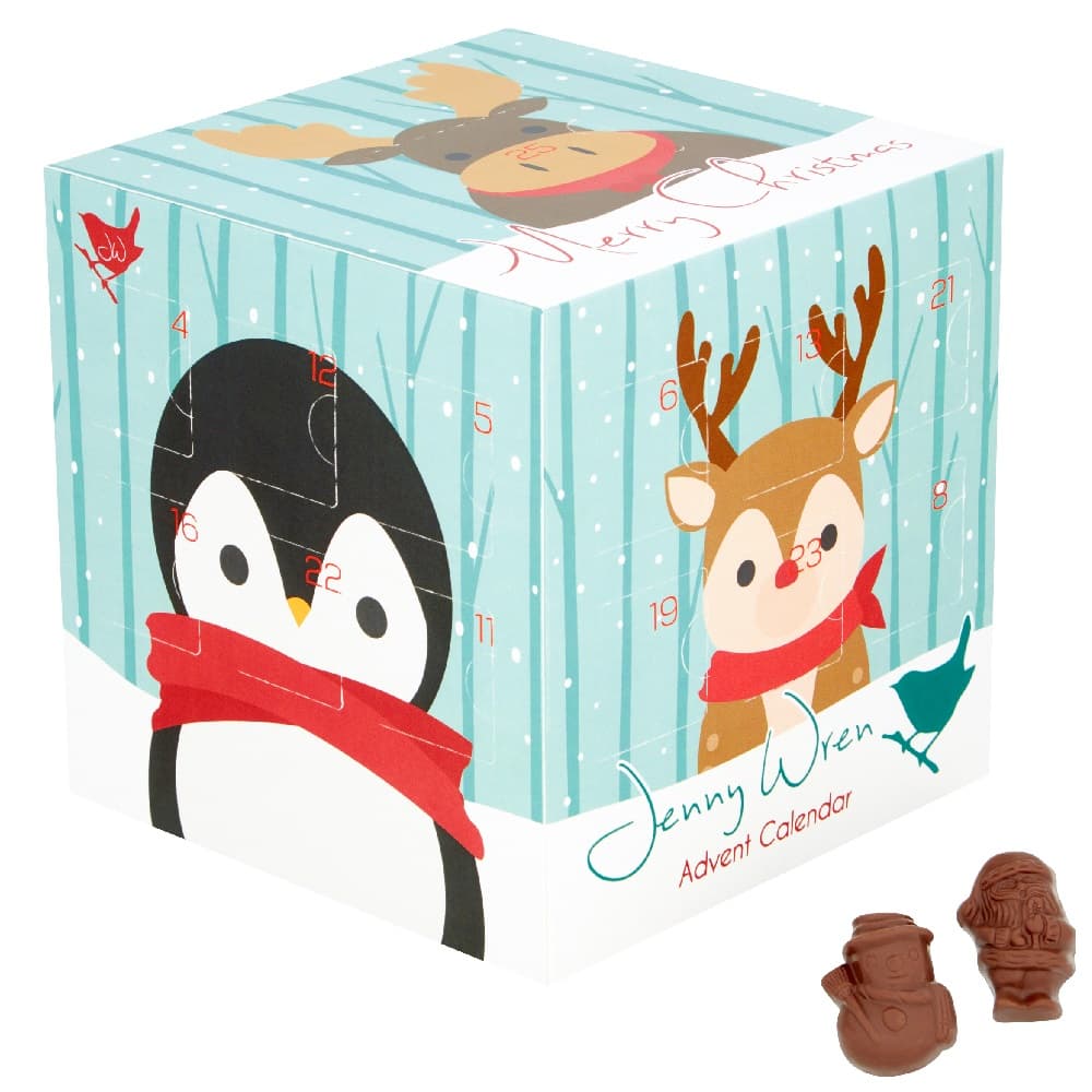 Jenny Wren Chocolate Advent Calendar 200g