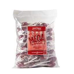 Dobsons Wrapped Cherry Mega Lollies 1.9kg