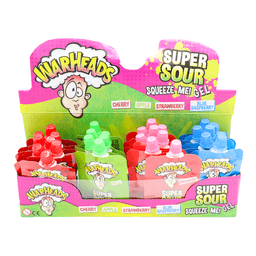 Warheads Super Sour Squeeze Me Gel 20g Case