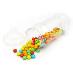 Victorian Dodecagon Sweet Jar 580ml (Empty)