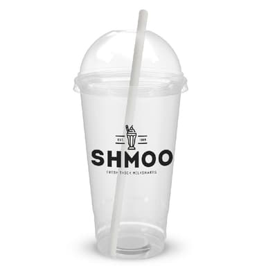 Shmoo Milkshake 22oz Cups, Lids & Straws