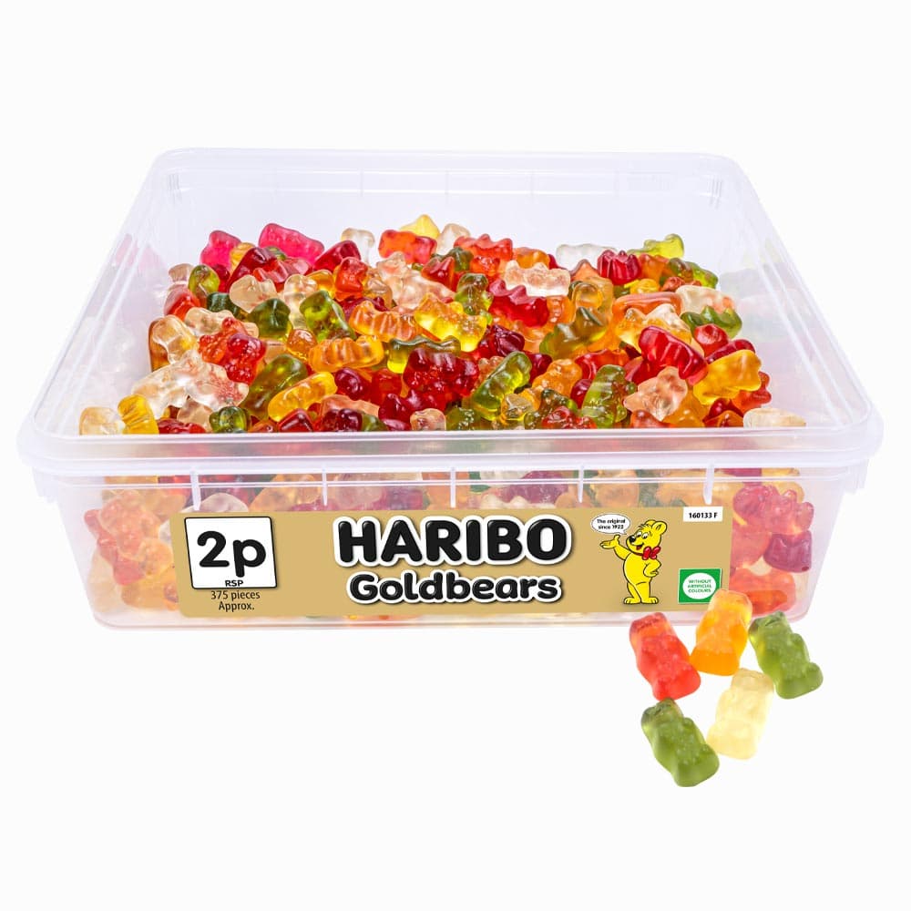 Haribo Gold Bears 2p Tub 788g