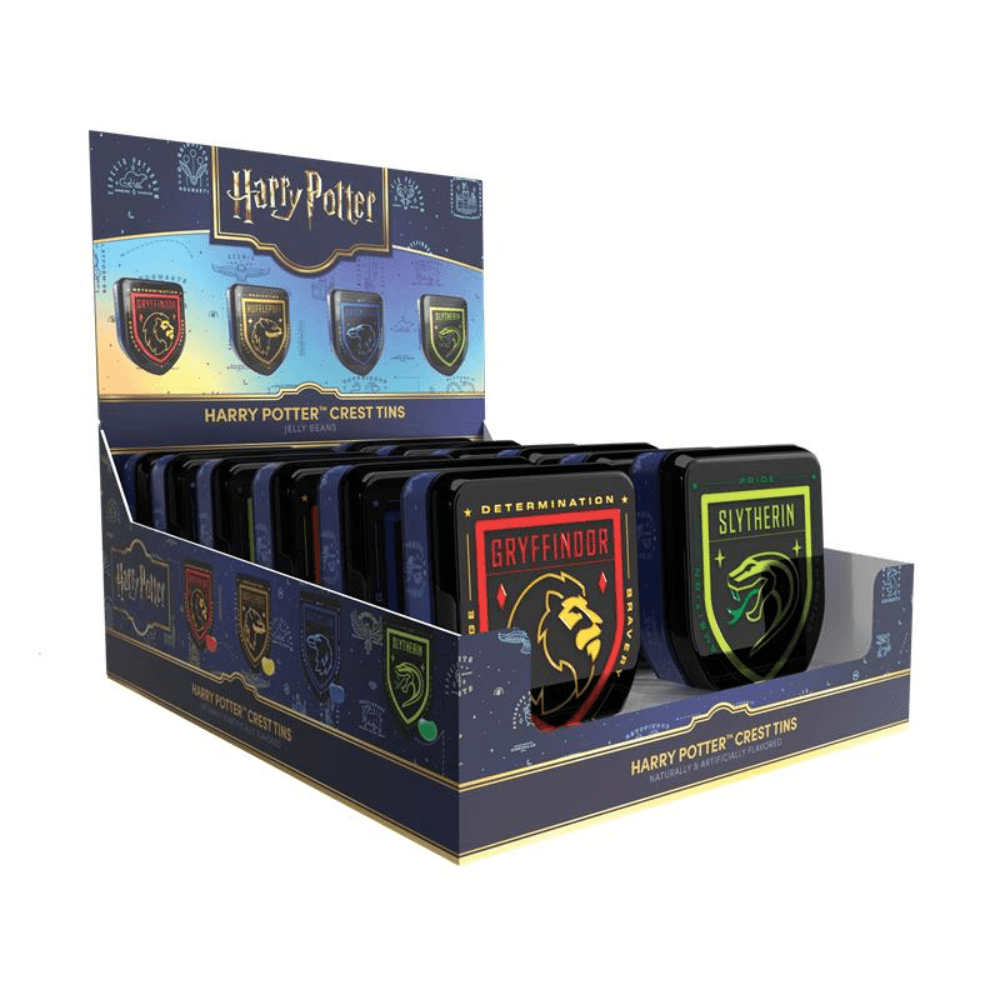 Harry Potter House Crest Jelly Bean Tins 28g