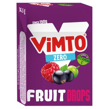 Vimto Zero Fruit Drops - 20 x 36.5g Boxes