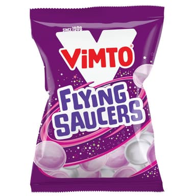 Vimto Flying Saucers - 10 x 33g Bags