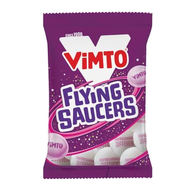 Vimto Flying Saucers - 10 x 33g Bags
