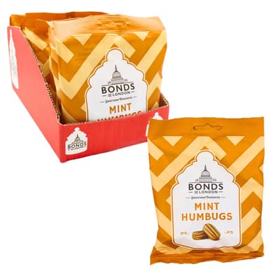 Bonds Mint Humbugs - 12 x 120g Bags