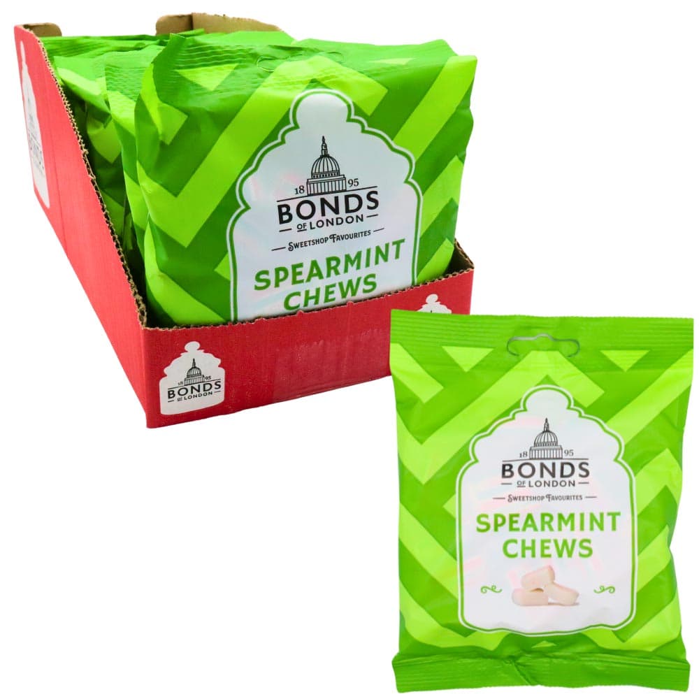 Bonds Spearmint Chews Bag 120g