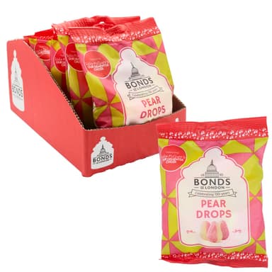 Bonds Pear Drops - 12 x 130g Bags