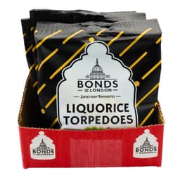 Bonds Liquorice Torpedoes Bag 120g 
