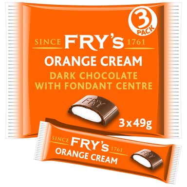 Fry's Orange Cream Chocolate Bar - 16 x 3 Packs