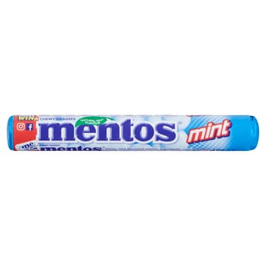 Mentos Mint Chewy Dragees - 40 x 38g Rolls