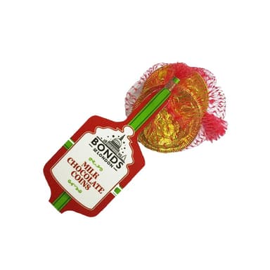 Bonds Gold Milk Chocolate Coins - 60 x 25g Bags