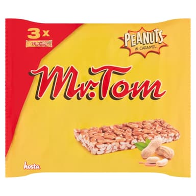 Mr Tom Peanuts in Caramel 3 Pack - 12 x 120g Multipacks